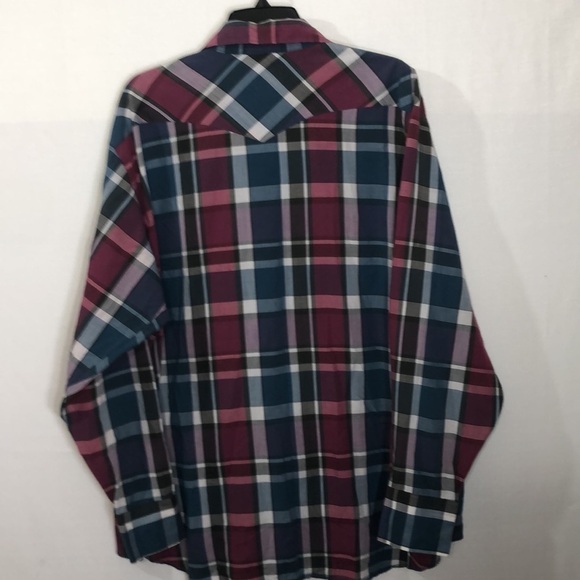 WRANGLER western long sleeve shirts, 2XT - Picture 2 of 5